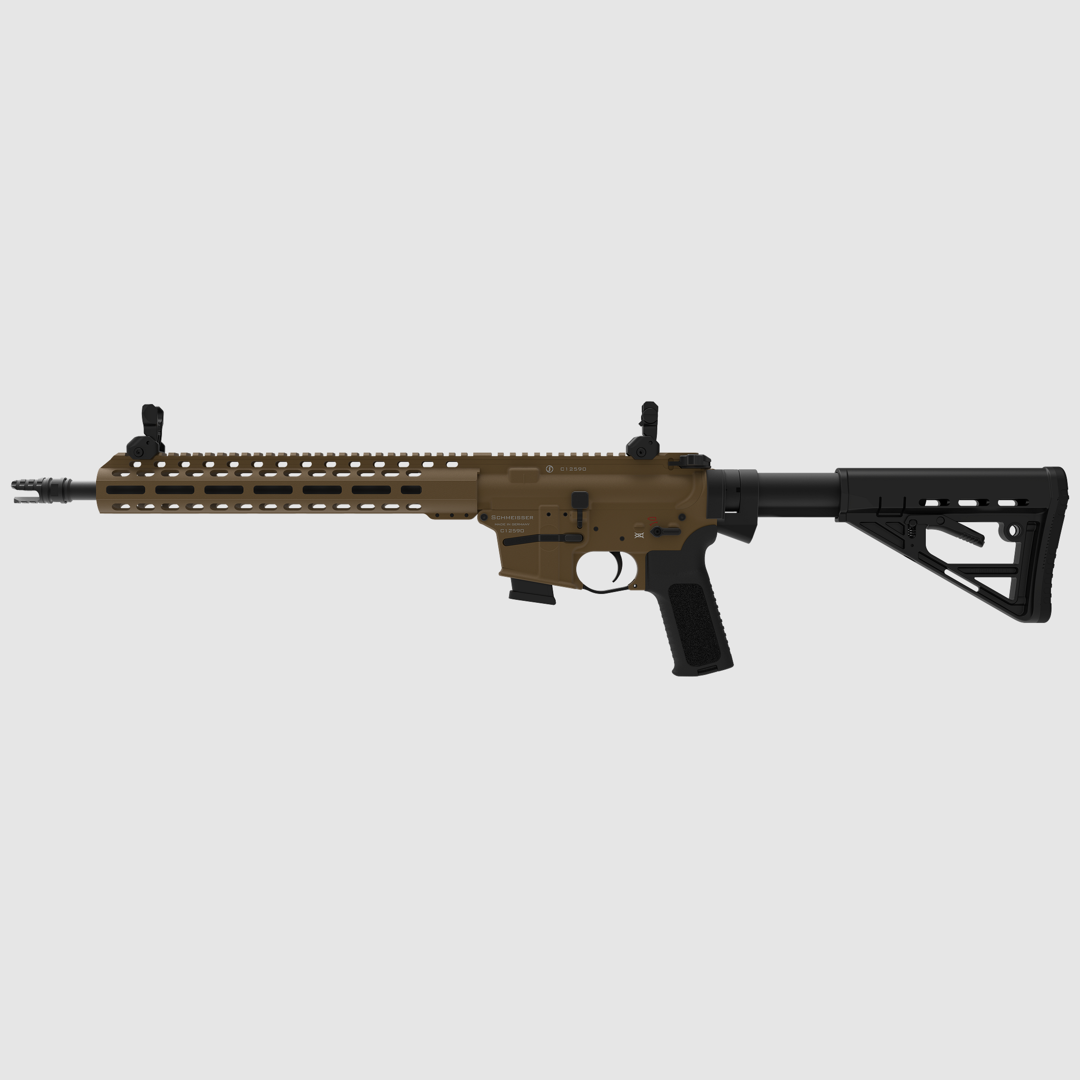 SCHMEISSER AR15-9 M4FL LL37cm 9mm Luger Bronze