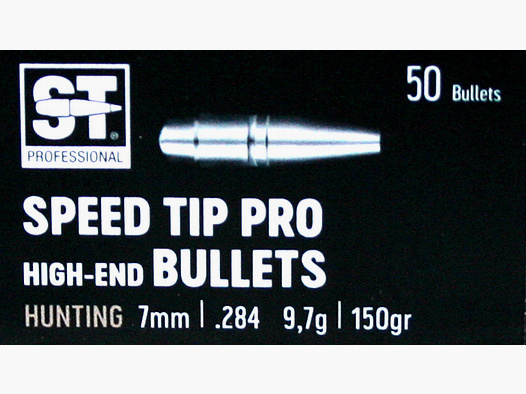 50 Stück NEUE RWS Geschosse - Speed Tip Professional .284 7MM - 9,7g 150gr hohe Präzision HMK H-Mant