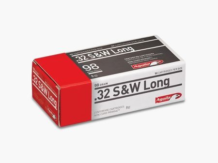 Aguila Standard .32 S&W long 98GR LRN 50 cartuchos