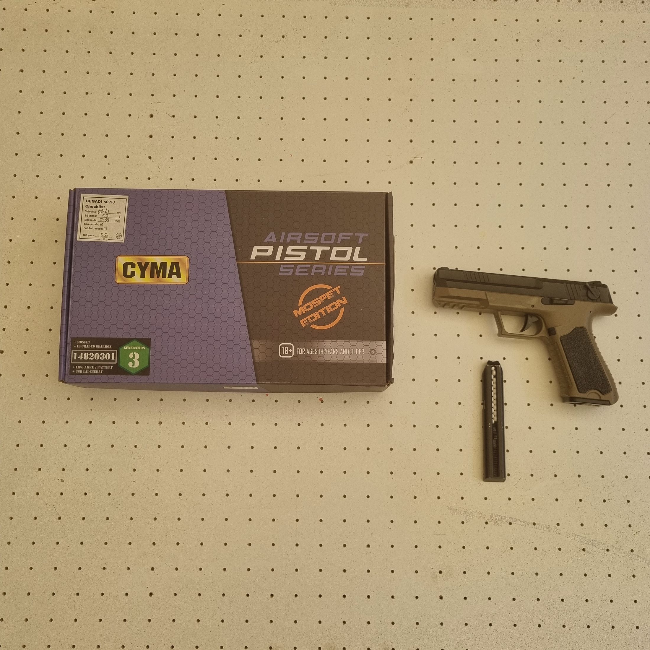Airsoft Pistole AEP von CYMA