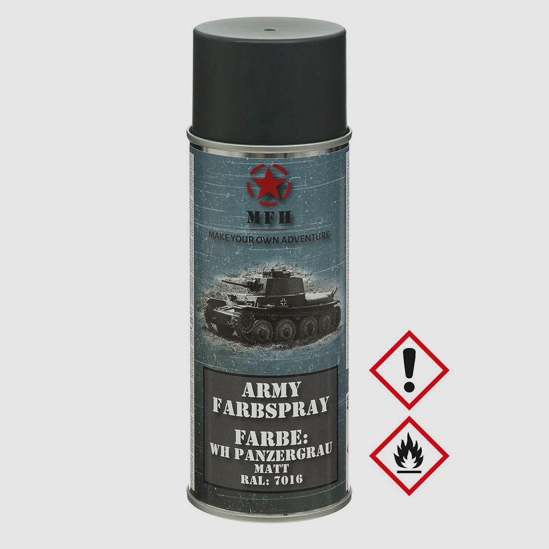 Army Color Spray, WH PANZERGREY, matte, 400 ml