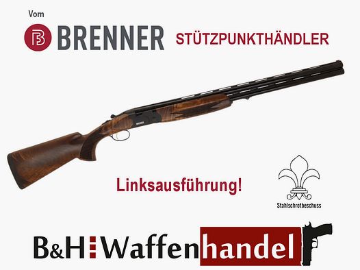 Brenner Linksausführung BF18 Black / BF 18 schwarz LL71cm LINKS