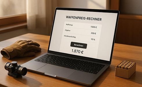 Waffenpreis Rechner: Kosten im Blick