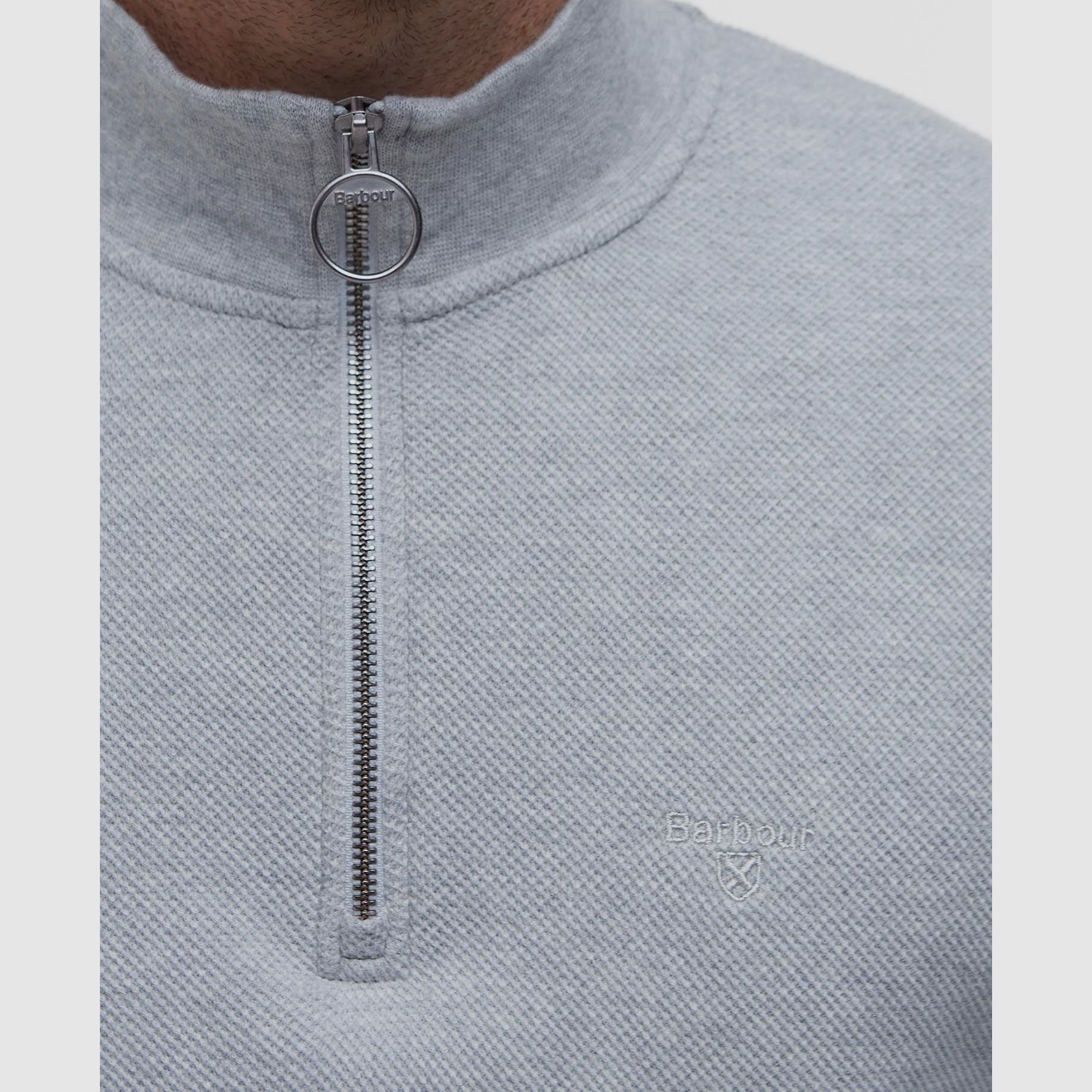 Barbour Pullover Pique Interlock Half-Zip
