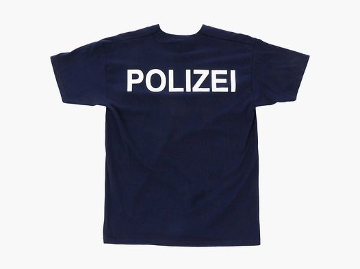 MMB T-Shirt Polizei blau