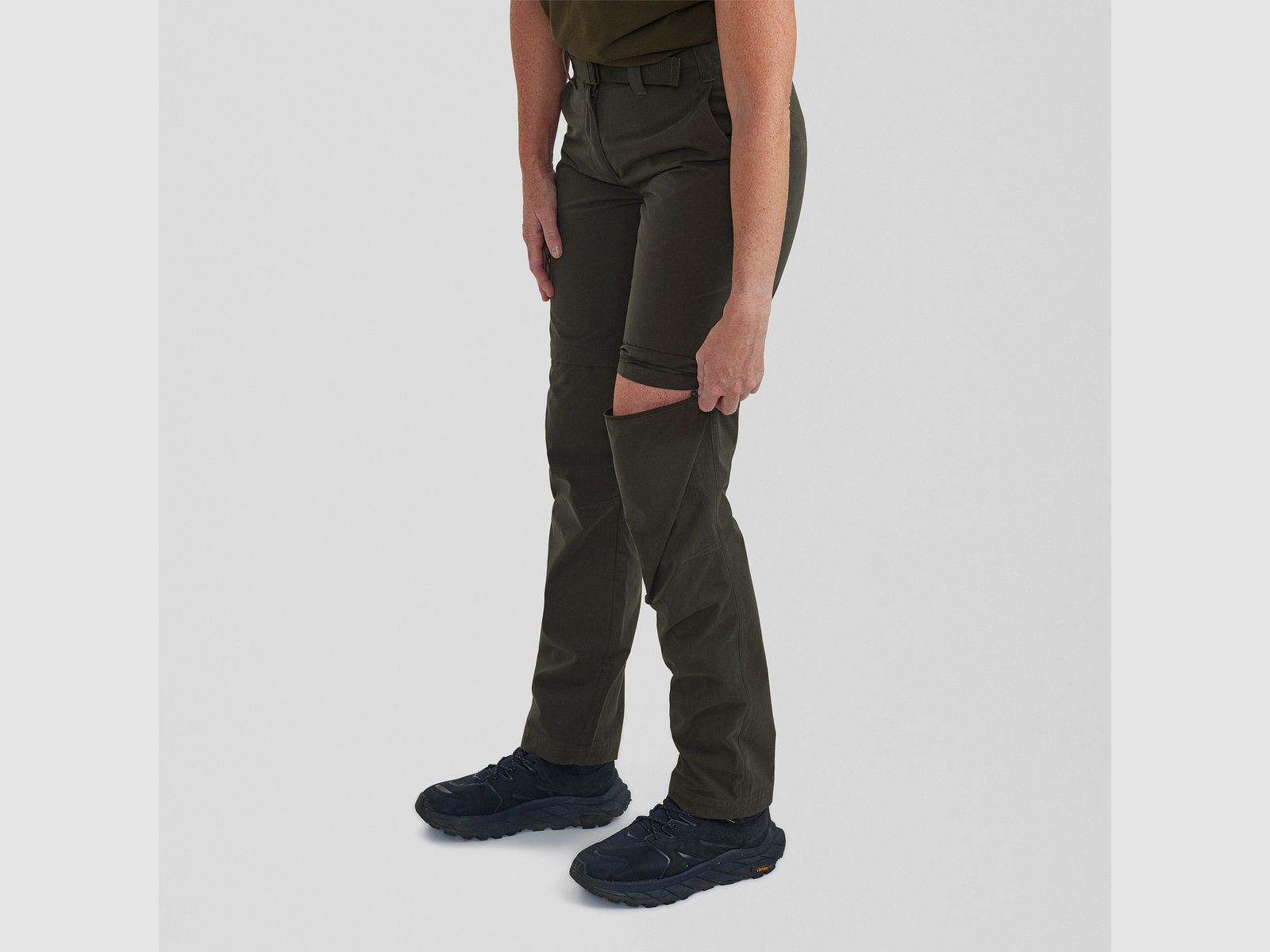 Lady Slogen Zip-Off-Hose - Timber – Kleidergröße Damen: 36