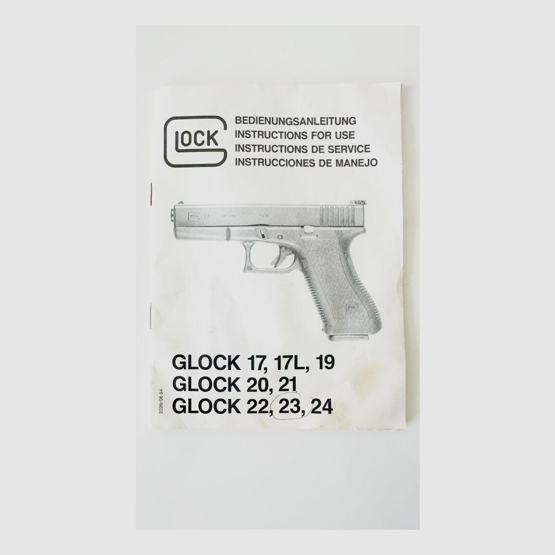 Glock Mod.26 2 cargadores 9mmLuger