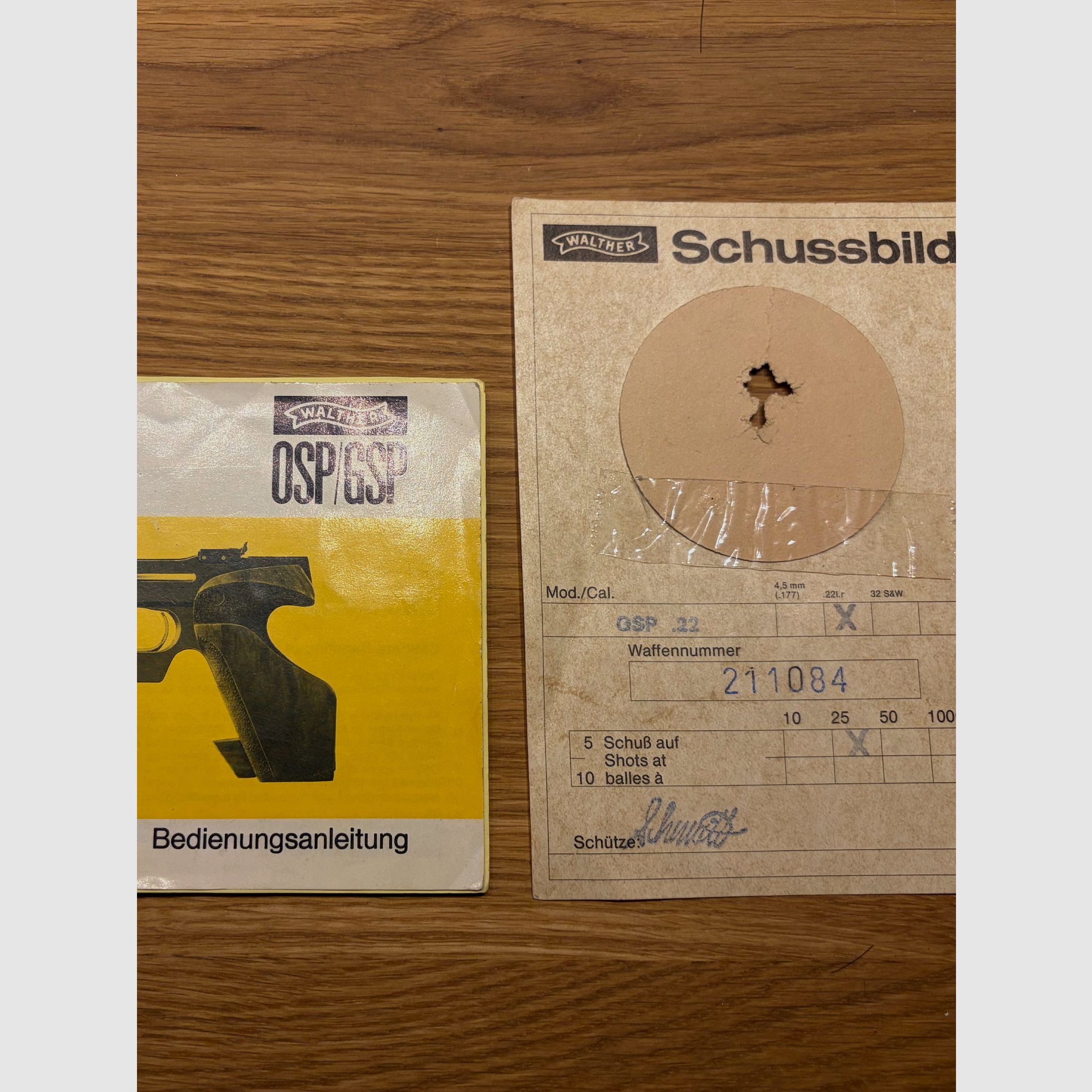 Walther GSP .22lr / .22lfB