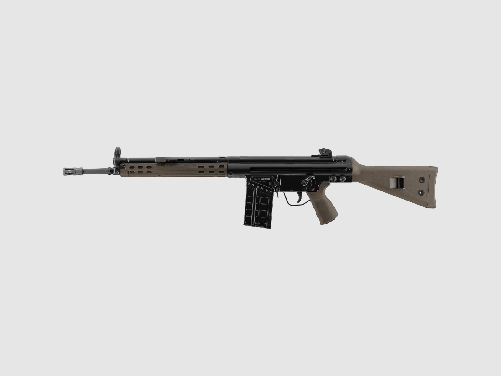 Heckler & Koch G3A3 GBB Airsoft Oliva -F-, immagine 1 di 5