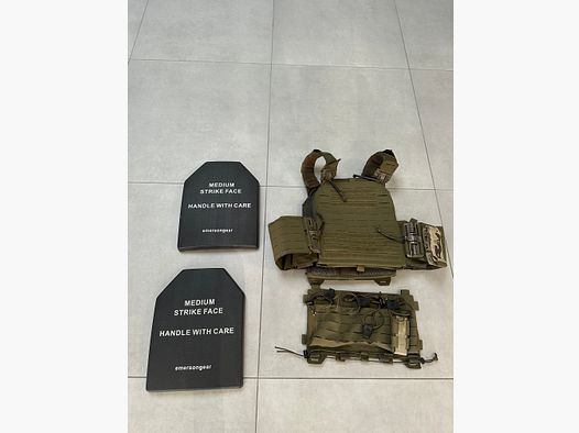 Tasmanian Tiger Plattenträger mit Extras, Tiefstpreis!!!