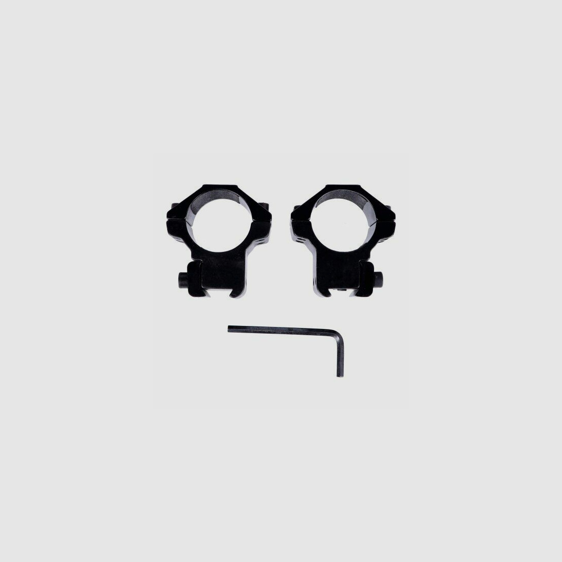 Scope Mount 2-piece 1" Prism Rail H13