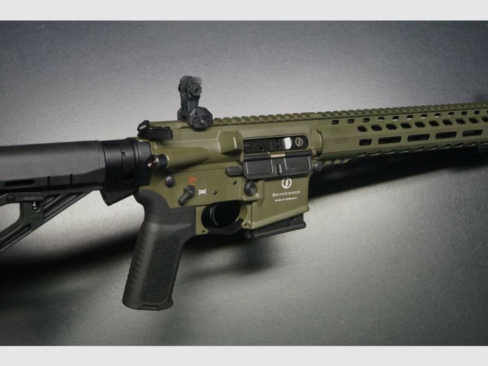 Schmeisser AR15 M4FL Cerakote OD Green 14,5" .223Rem