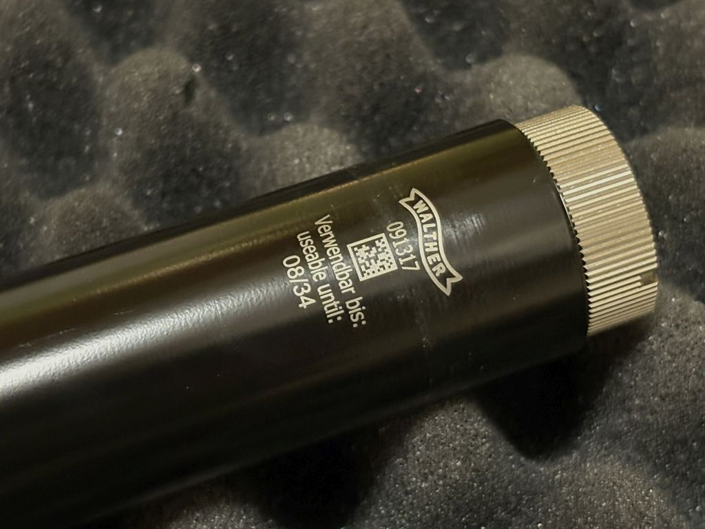 Walther LG 400 Alutec Wedstrijd Senior Steun