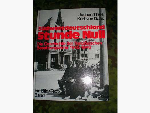 Antiquarisches Buch: Südwestdeutschland Stunde Null