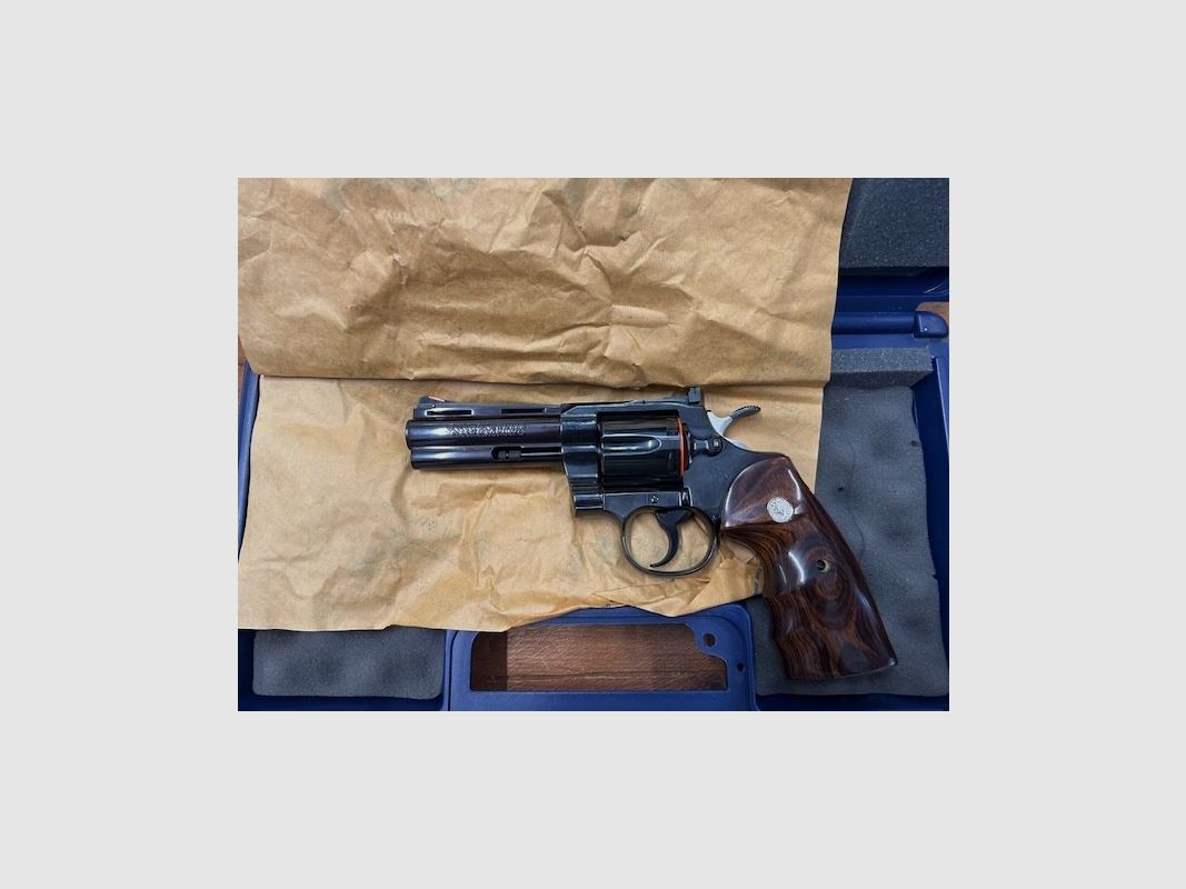 Revolver Colt Python Elite Blau 4¨ 357 Mag 6 Schuss 2003 Neu, Bild 2 von 2