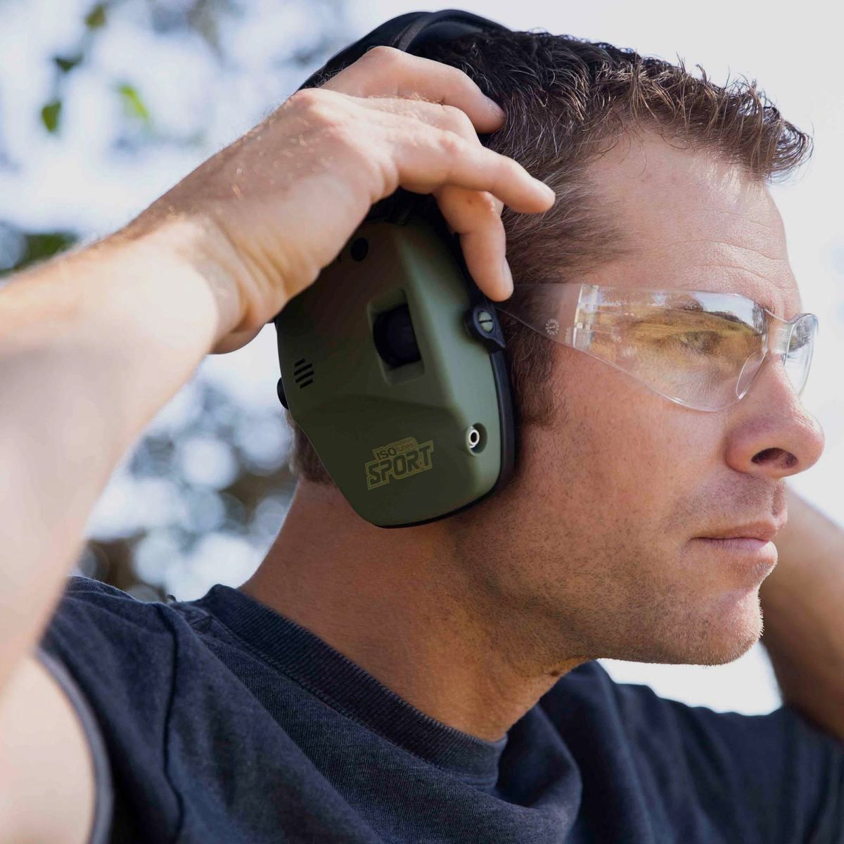 ISOTUNES Sport Defy Slim Ochrona Słuchu z Bluetooth / Zielony