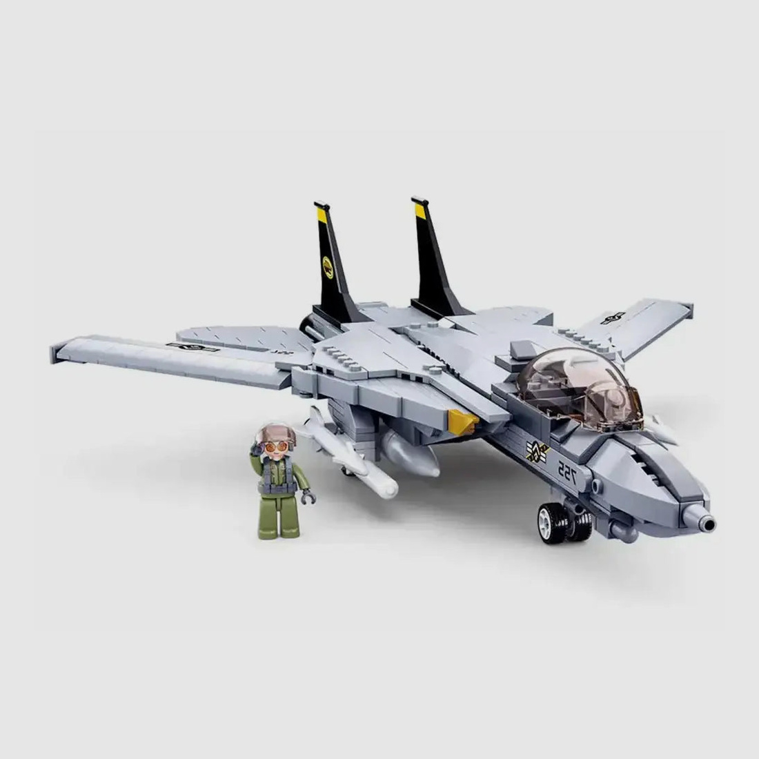 Sluban Sluban Building Set Modern Jet Fighter M38-B0755