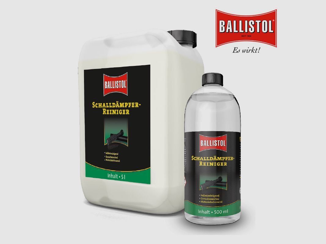 Ballistol demperreiniger 0,5 liter