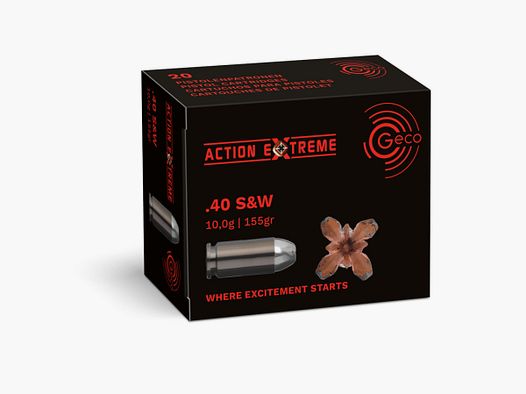 GECO .40 S&W 10,0G GECO ACTION EXTRE BTE20PC
