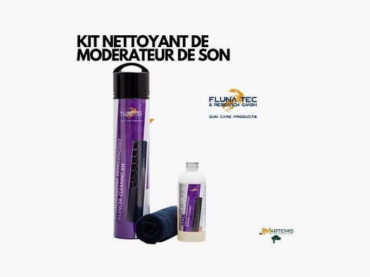 Kit de limpieza para moderador de sonido