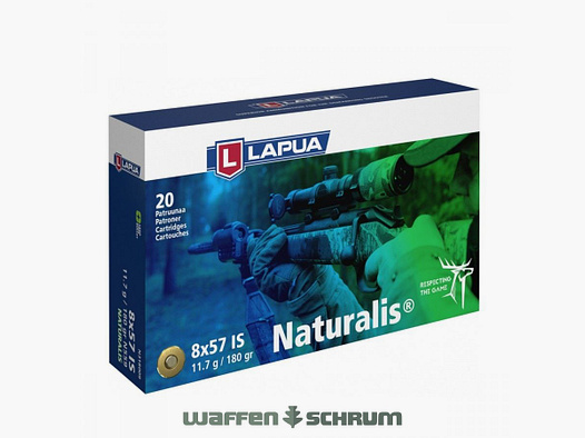 Lapua 8x57JS Naturalis 11,7g / 180gr.
