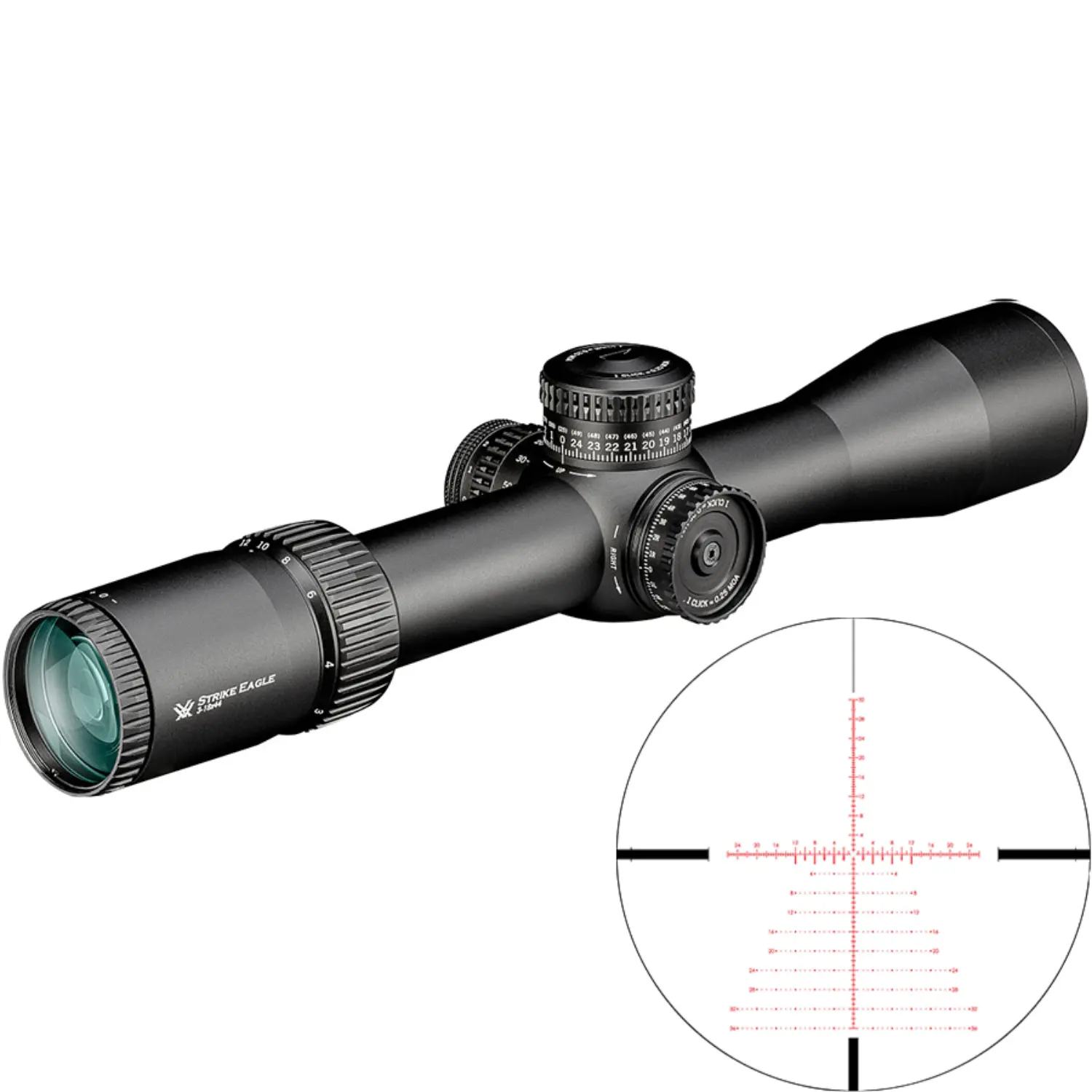 Vortex Strike Eagle lunette 3-18x44 FFP EBR-7C MOA, image 1 sur 4
