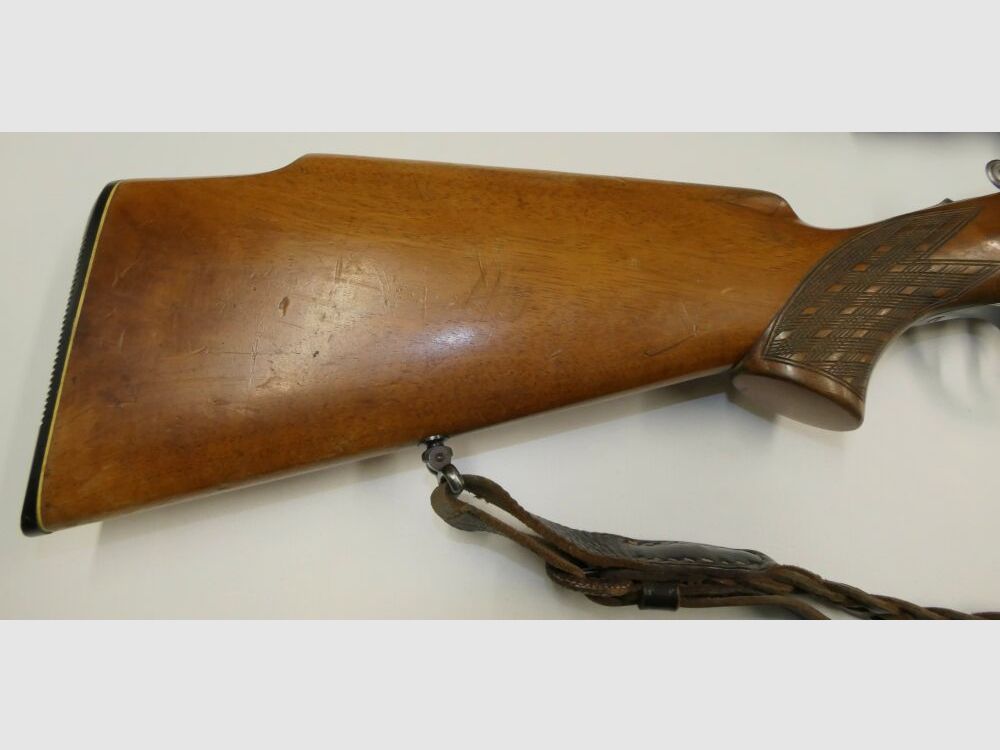 Heym used weapon Bockbüchsflinte Heym Mod22 SE in caliber 7x57R and 16/70 including ZF telescope sight Tasco Optic