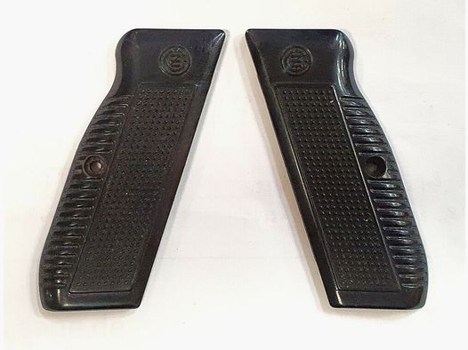 Ceska Zbrojovka Pistol CZ75 Plastic Grip Panels Black