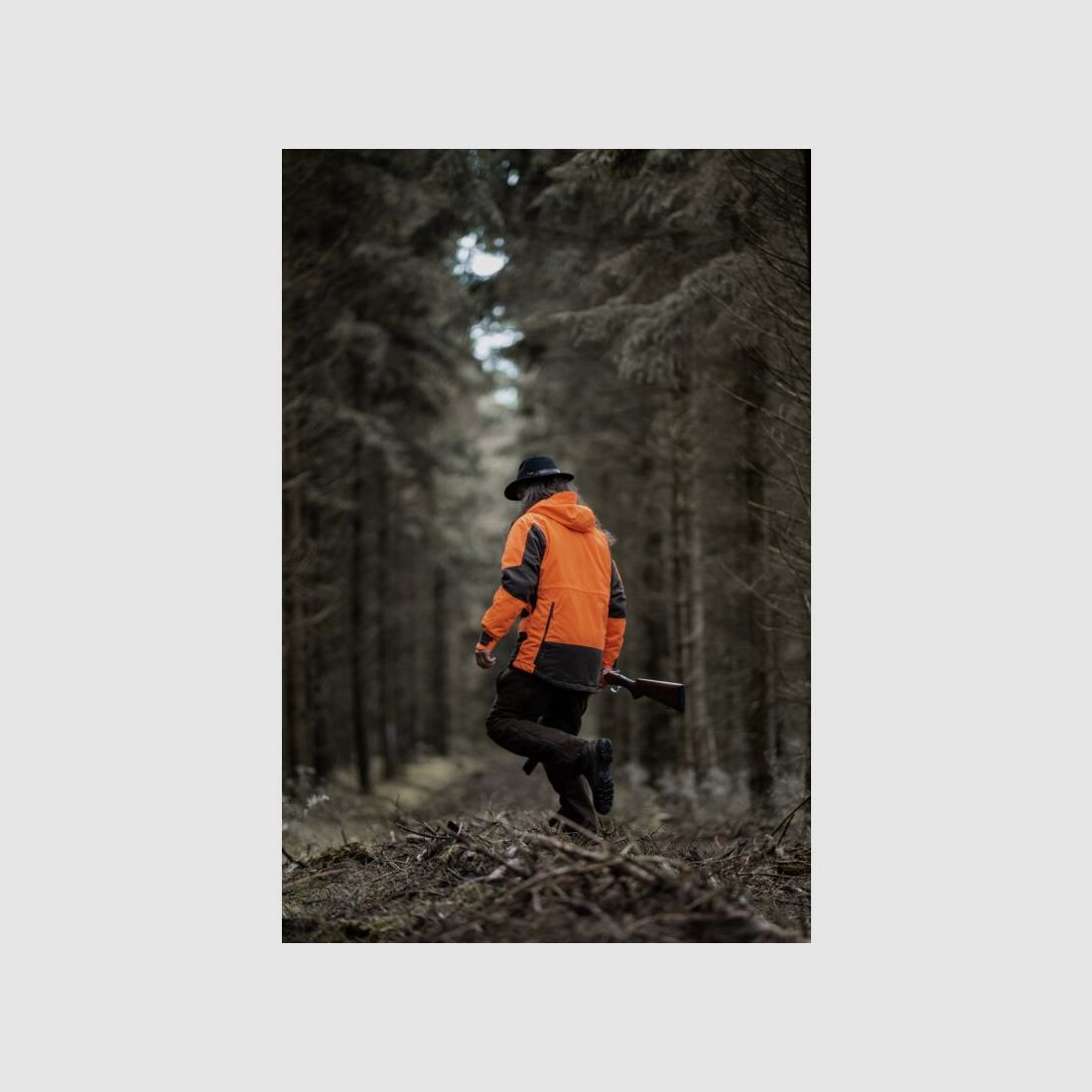 Northern Hunting Herren Drückjagdjacke Thor Gunnar Grün-Orange