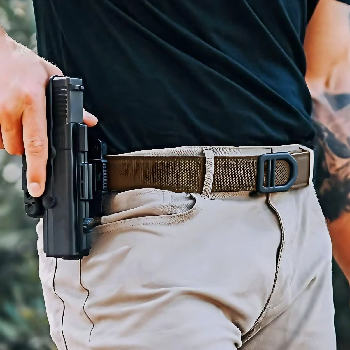 Kore Essentials - Ceinture tactique Tactical Nylon Gun Belt X5 - Coyote - X5-TACCOY / 563-080, image 2 sur 2