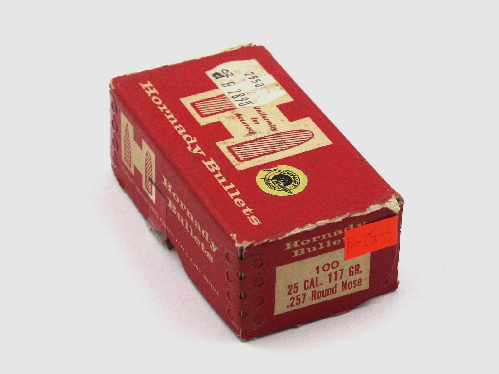 Projectiles de fusil, Hornady .257 Interlock, 117gr, 100 pcs, .257 Weatherby