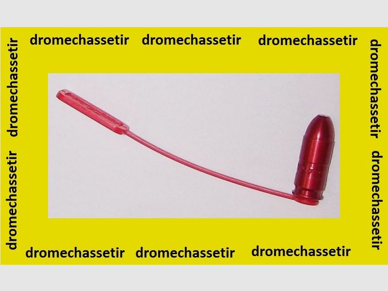 Aluminiumhülse mit rotem Sicherheitsflagge für 45ACP
