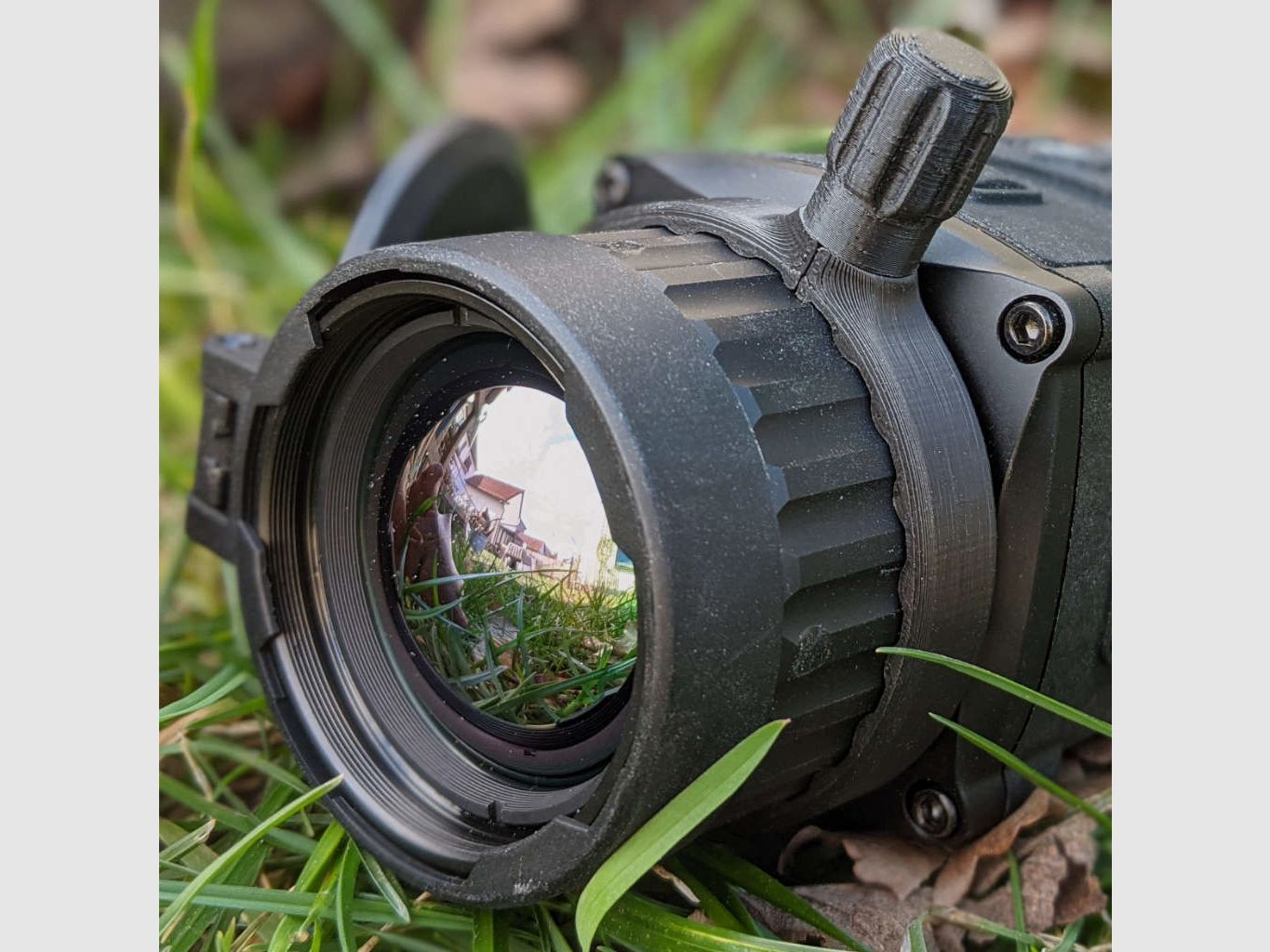 For Hikmicro TH50: Quick adjustment lever for attachment device focus