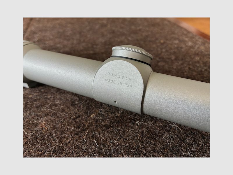 Zielfernrohr Leupold Vari-X III 6.5–20x40 Silber mit Fine-Duplex-Absehen in Bestzustand