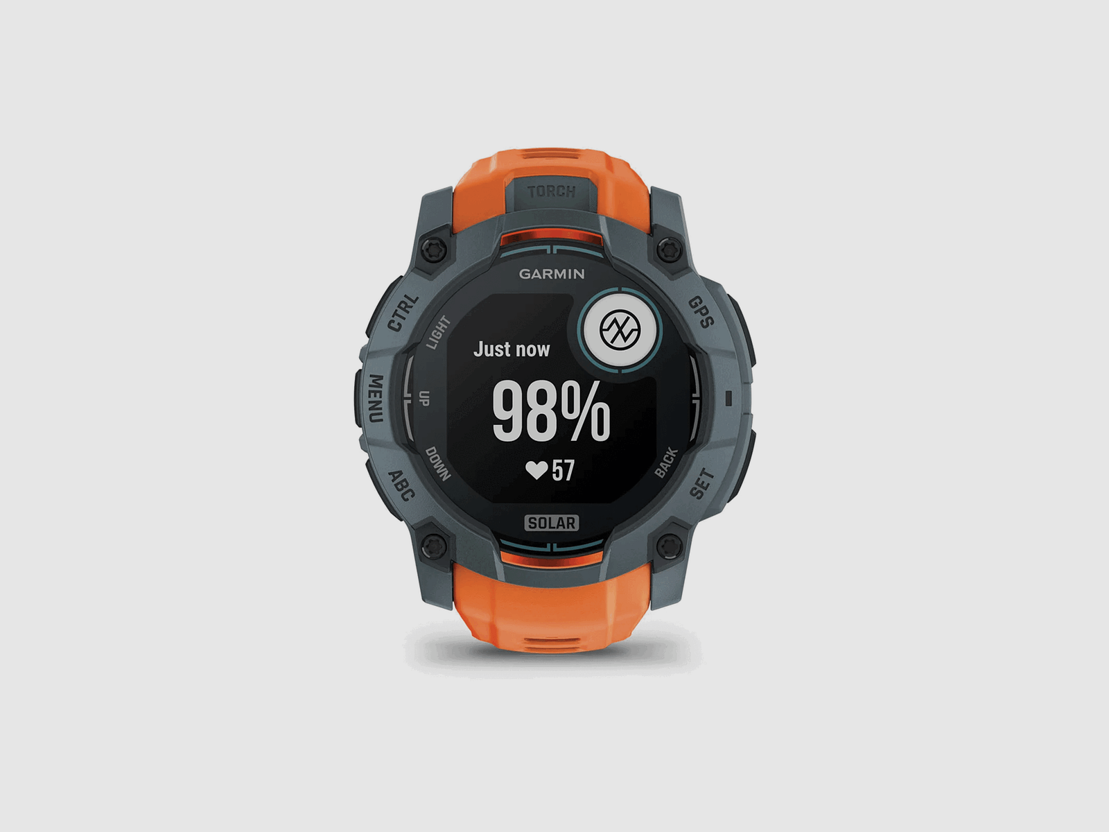 UHR – GARMIN – INSTINCT® 3 | 50MM | SOLAR | Twilight mit Silikonarmband Solstice, Bild 9 von 19
