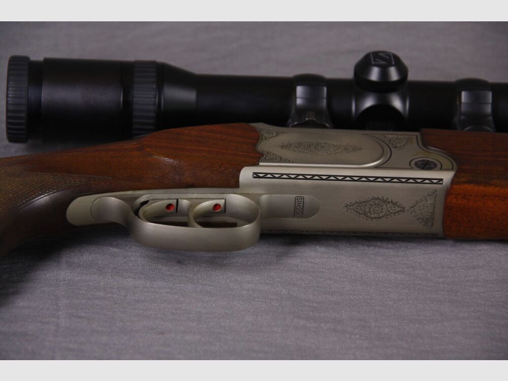 Simson Suhl BBF ; Fusil à verrou / Armement manuel & Modérateur de son !