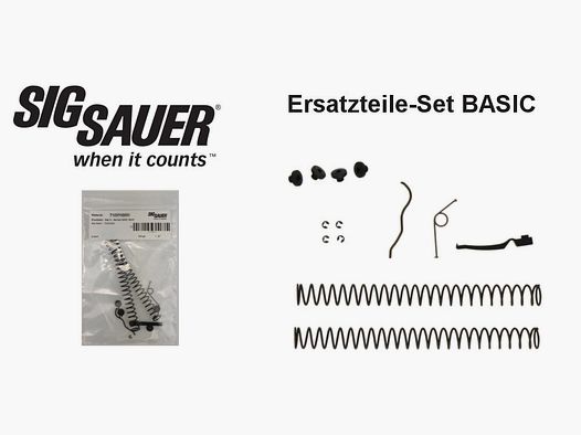 Set de pièces de rechange Sig Sauer Basic pour P226 X-Series 9mm avec détente SAO (X-Short X-Five X-Six)
