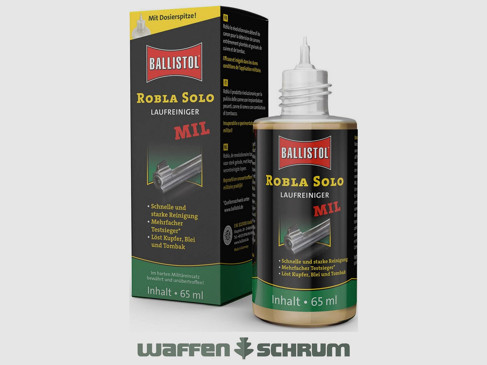 Ballistol Laufreiniger Robla Solo MIL 65ml