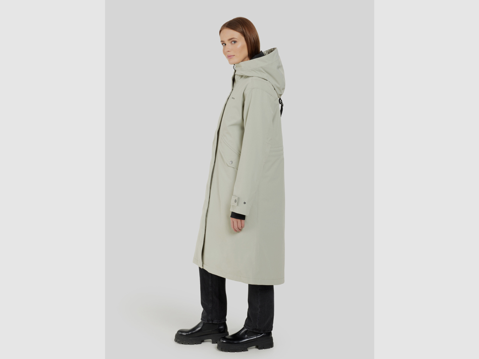 DIDRIKSON Mia Parka Long Wilted leaf