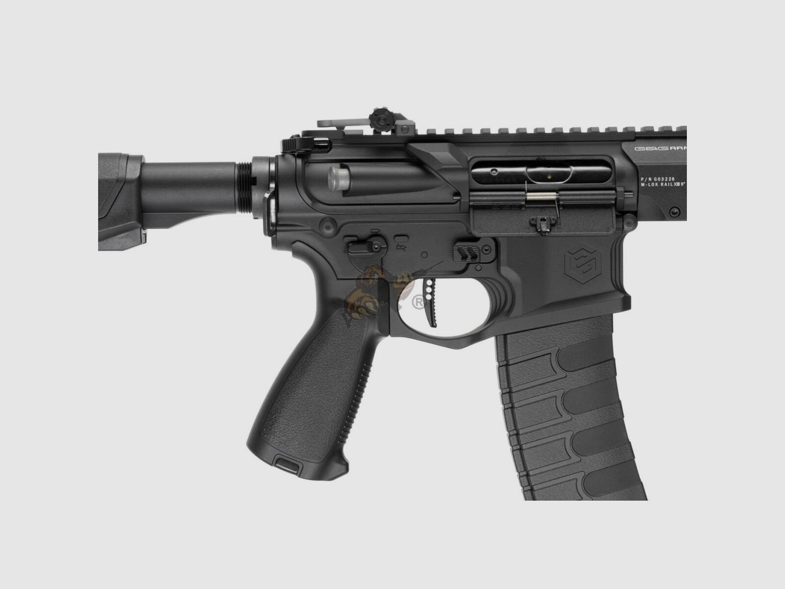G&G SGR 556 G3 z ETU w czarnym Airsoft S-AEG wolny od 18