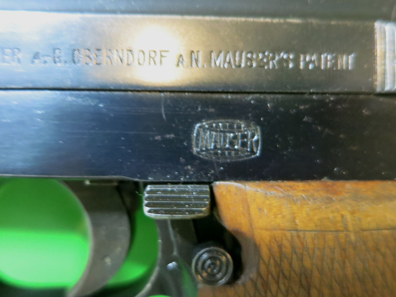 WAFFENFABRIK MAUSER A.G. OBERNDORF A.N. MAUSER'S PATENT, Modell 1914,  Kal. 7,65 Mauser         #23-