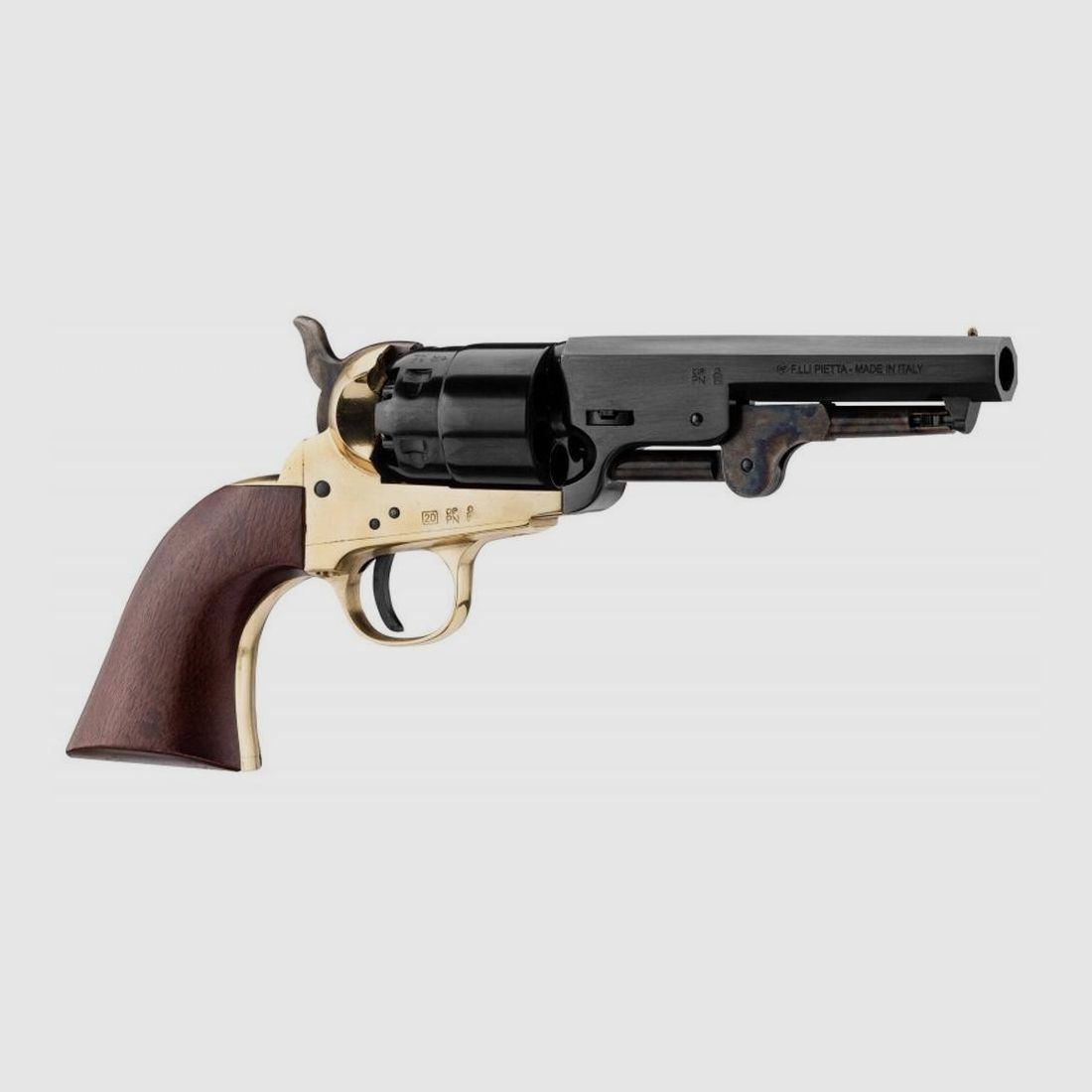 Revolver Colt Pietta Rebnord Kal .36 - Authentische Replik - Perkussionsmechanismus - Für Sammlung und Sportschießen, Bild 3 von 5