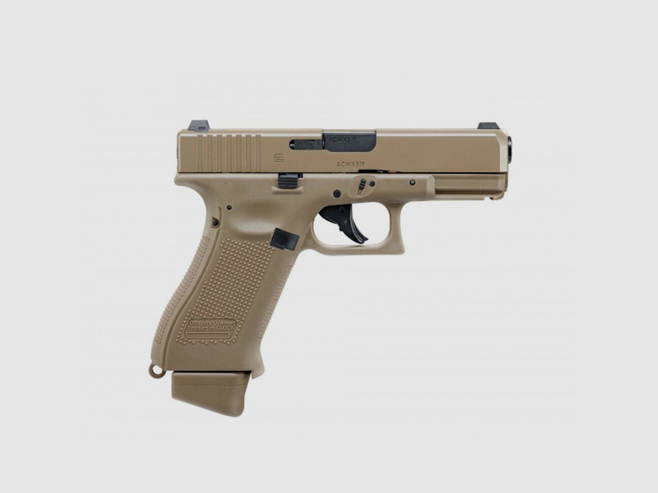 Umarex Glock 19X Airsoft Co2 Pistole 6 mm BB Coyote