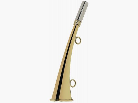 Flat Horn Pisteurs in Brass 22 cm