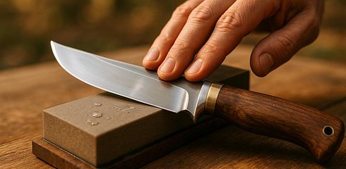Angle de meulage pour couteaux de chasse : conseils pour une lame parfaite