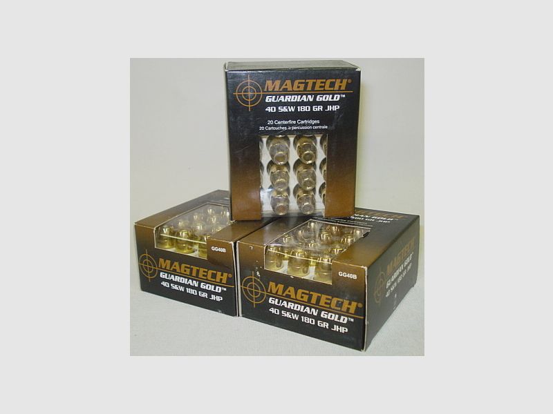 .40S&W JHP Gold - 11.66g/180gr (a20)#GG40B#