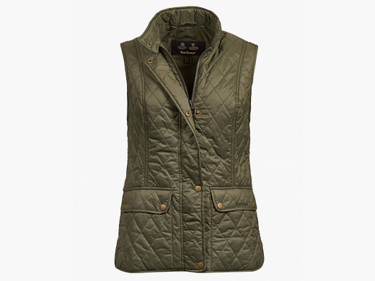 Barbour Damenweste Otterburn, Farbe Olive