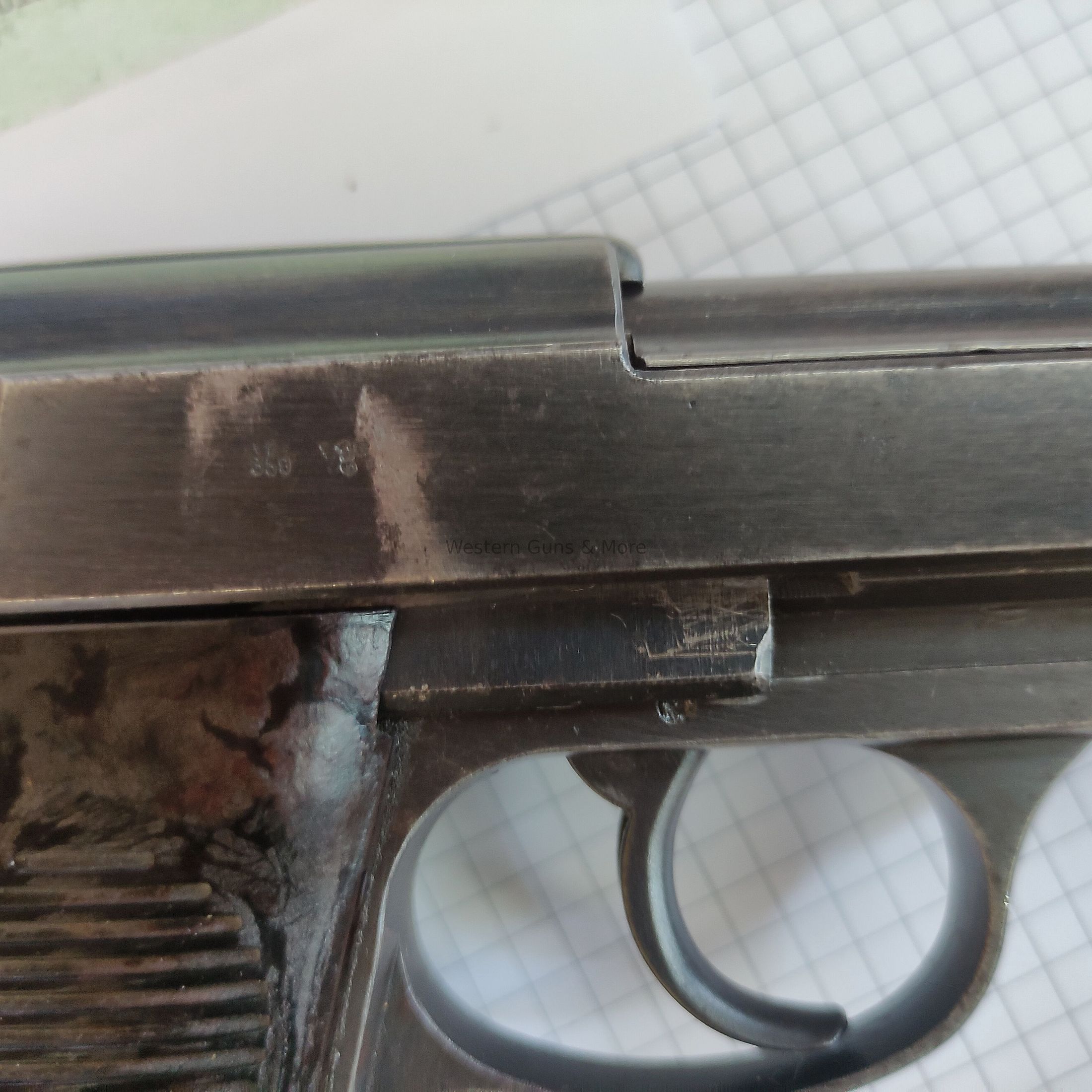 Carl Walther Zella Mellis P.38 ac42 (1942) Nummerngleich