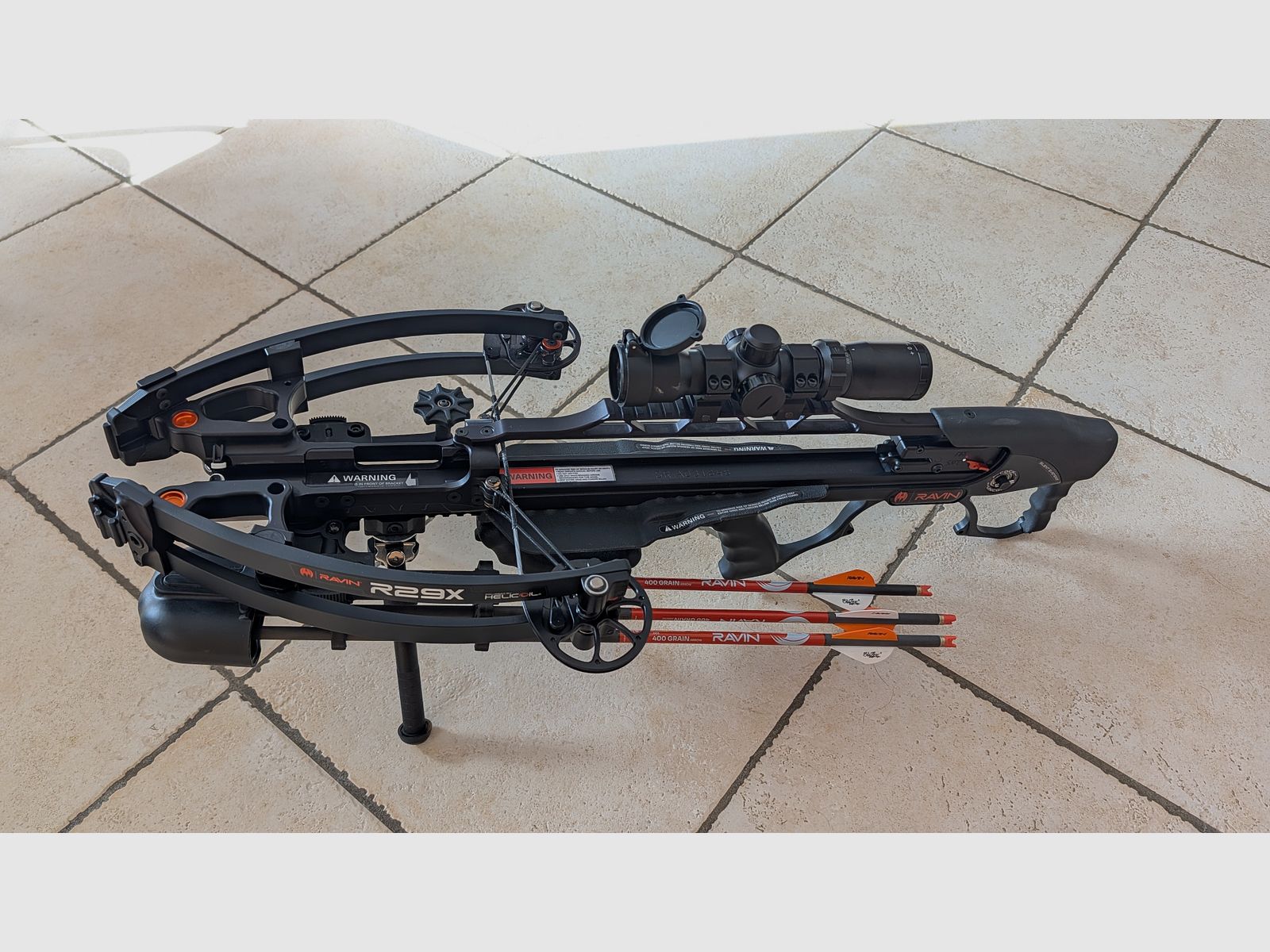 Ravin R 29 X with accessories - only sighted in with accessories