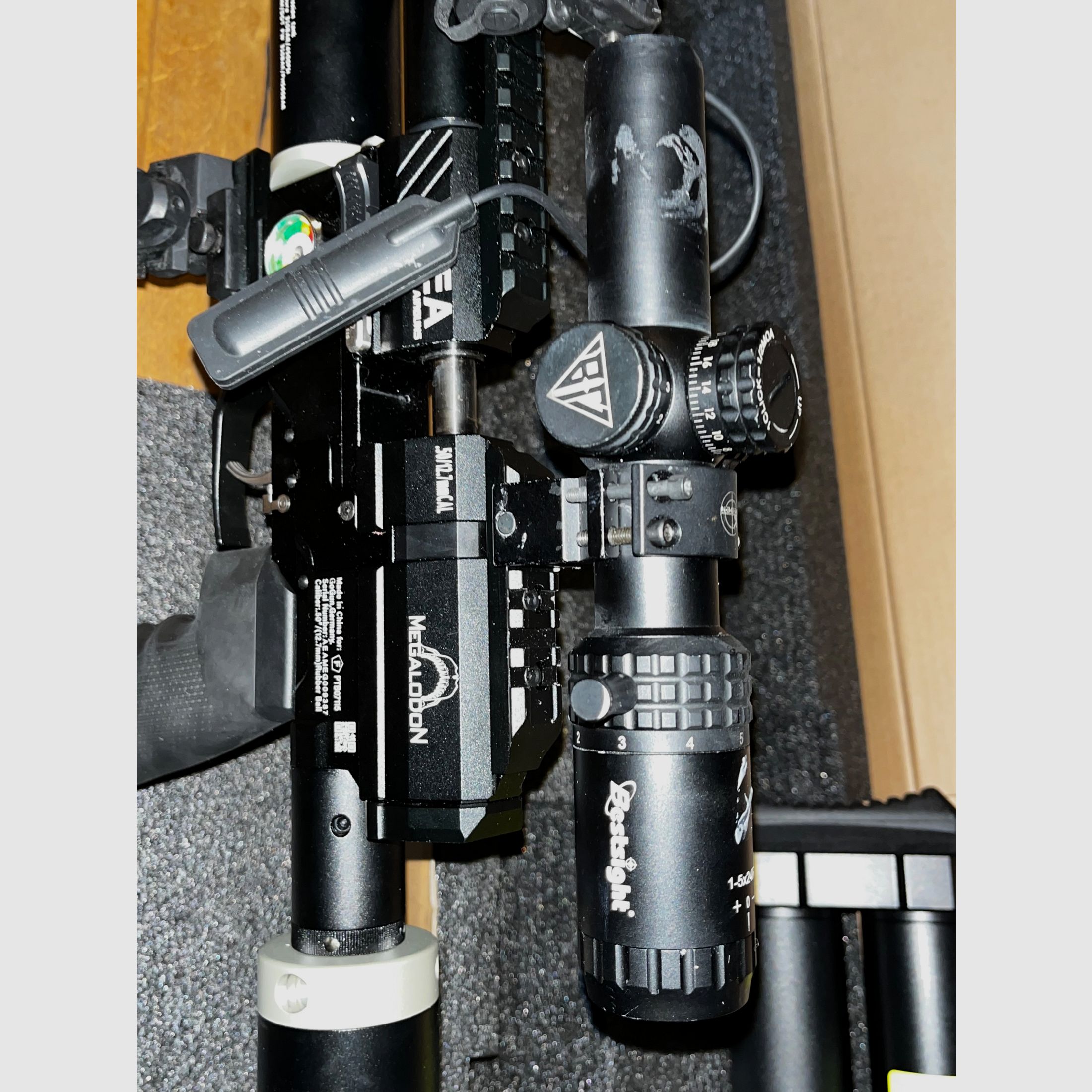 AeA Megalodon MK2 F-Version pacchetto completo (Export Kit incluso), immagine 11 di 20